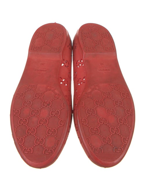 Gucci GG Signature Rubber Ballet Flats