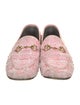 Gucci Horsebit Accent Tweed Loafers