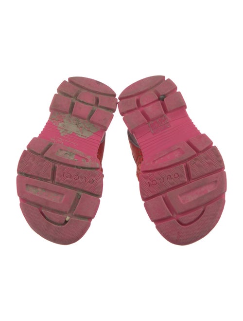 Gucci GG Plus Velvet Slingback Sandals