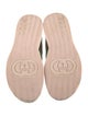 Gucci Web Accent Leather Sneakers