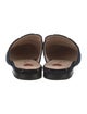 Gucci Horsebit Accent Velvet Mules