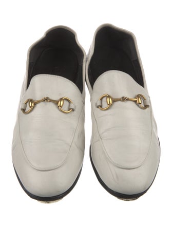 Gucci Horsebit Accent Leather Loafers
