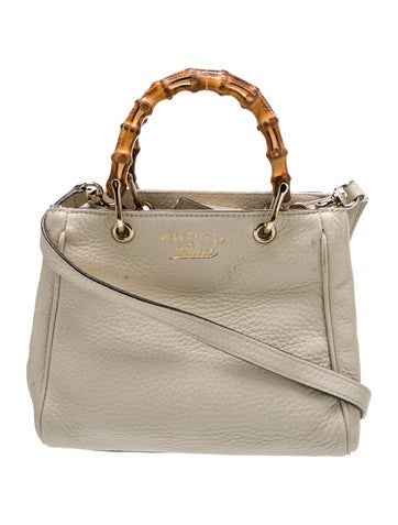 Gucci Handle Bags Bamboo Shopper