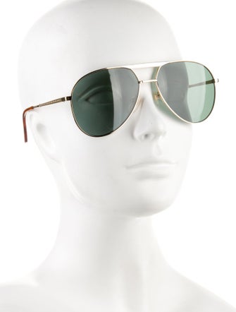 Gucci Aviator Mirrored Sunglasses