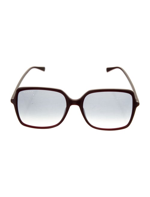 Gucci Interlocking G Logo Oversize Sunglasses