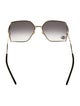 Gucci Oversize Gradient Sunglasses