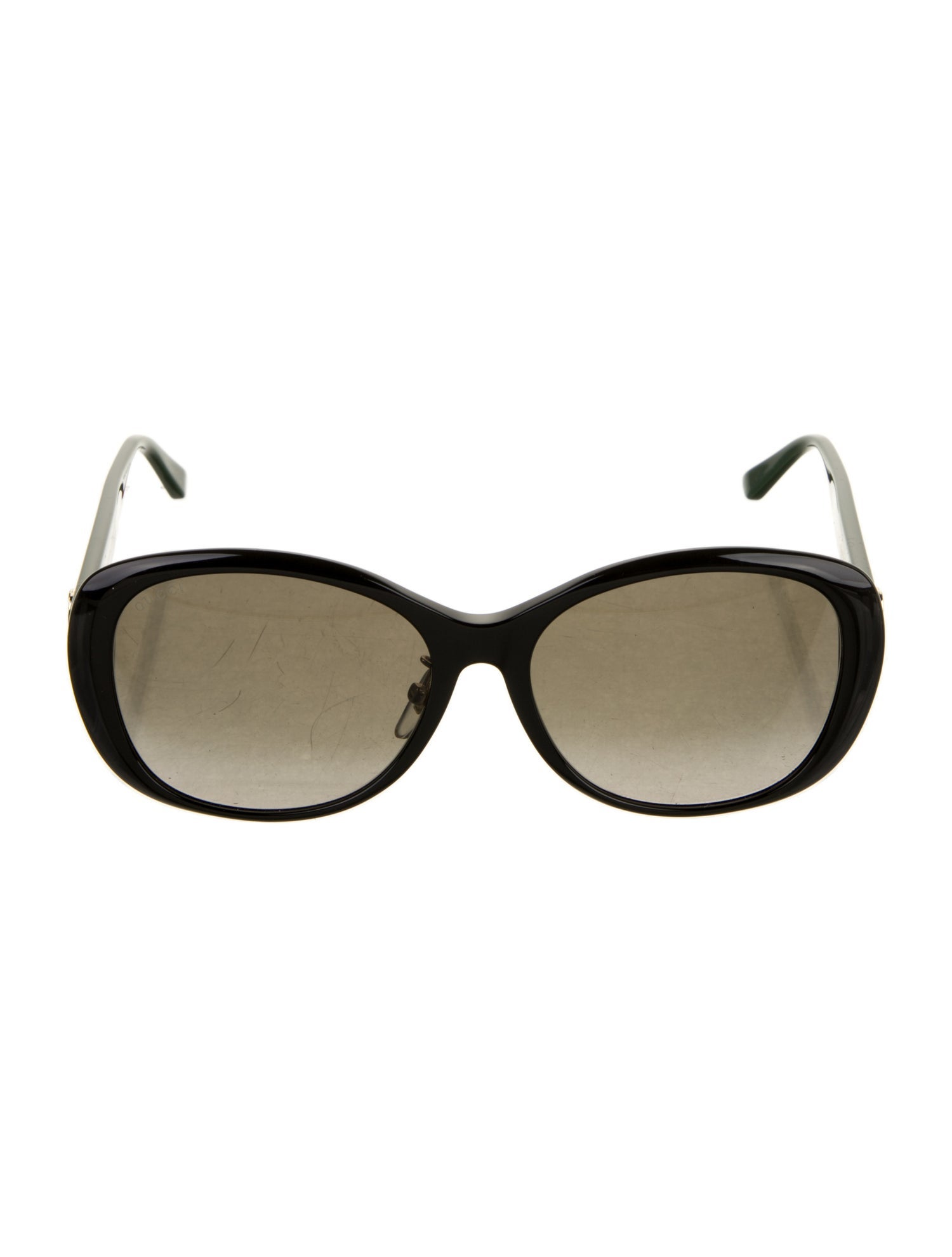 Gucci Web Accent Oversize Sunglasses