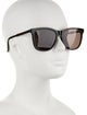 Gucci Web Accent Square Sunglasses