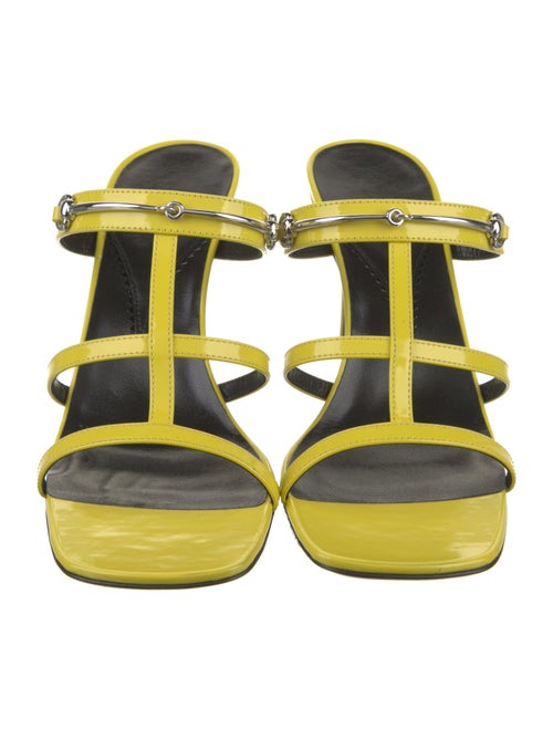 Gucci Patent Leather Slides