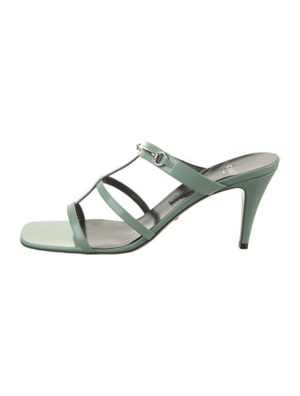 Gucci Patent Leather Slides