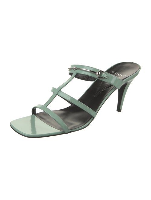 Gucci Patent Leather Slides