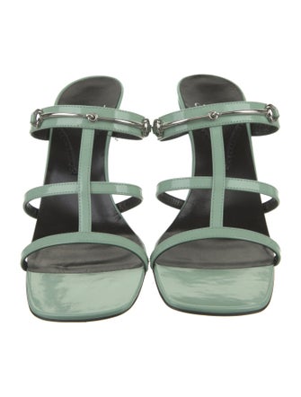 Gucci Patent Leather Slides