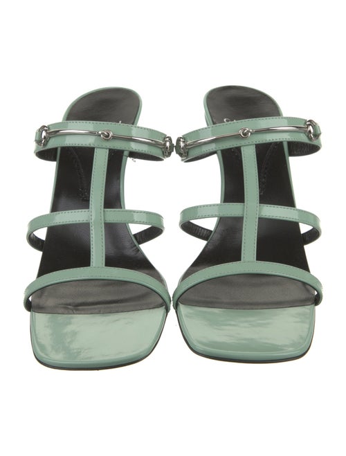 Gucci Patent Leather Slides