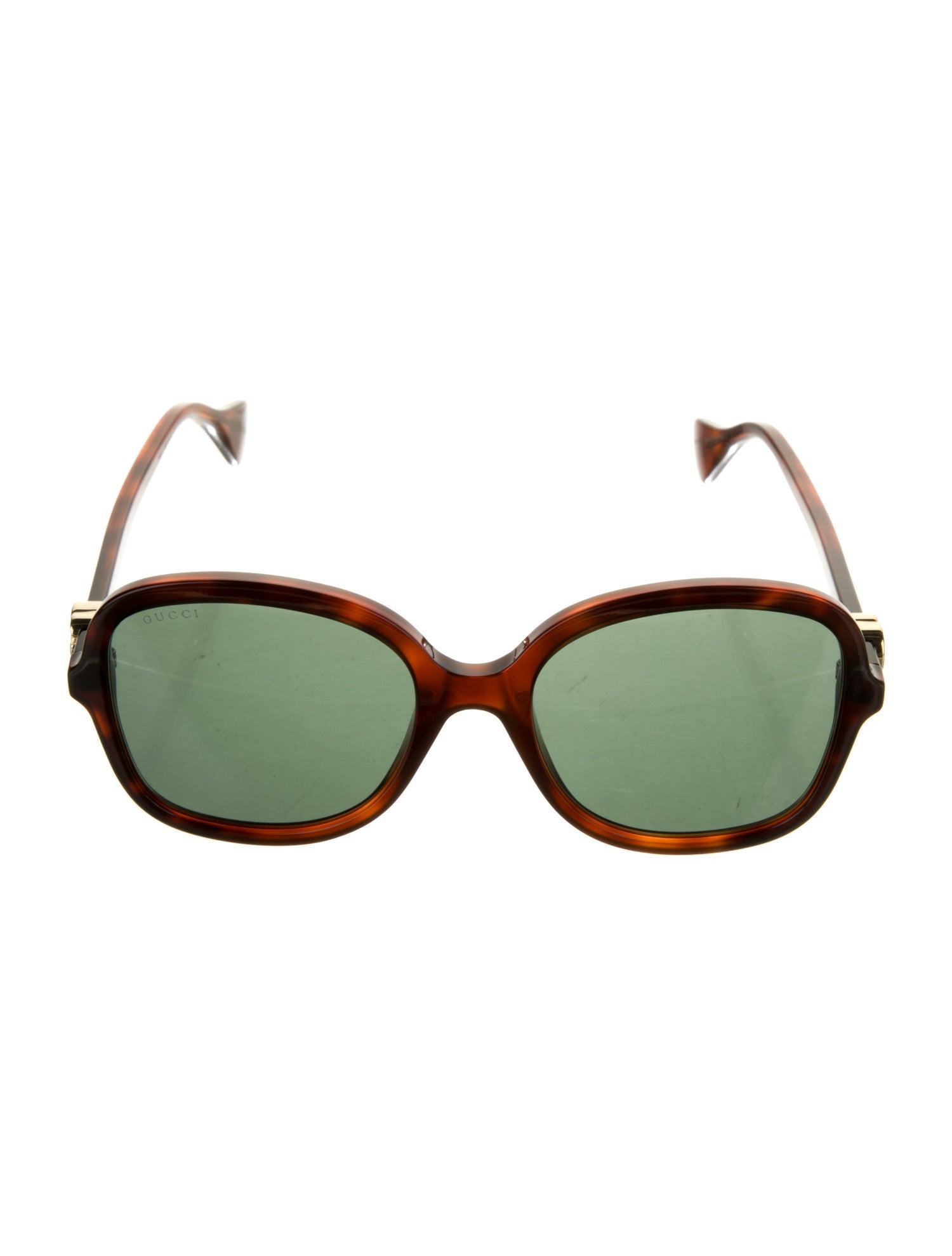 Gucci Double G Logo Oversize Sunglasses