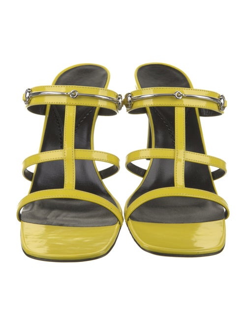 Gucci Patent Leather Slides