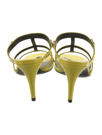 Gucci Patent Leather Slides