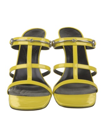 Gucci Patent Leather Slides