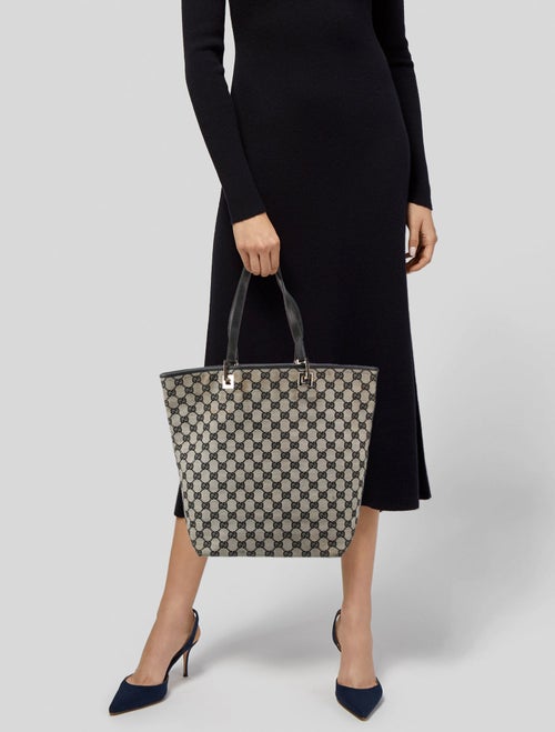 Gucci GG Canvas Tote Vintage