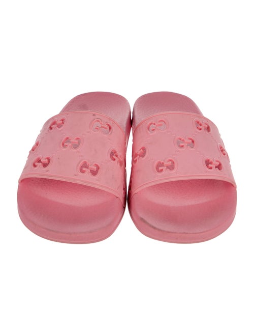 Gucci GG Signature Rubber Slides