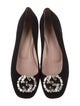 Gucci Interlocking G Logo Suede Pumps
