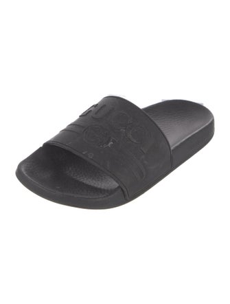 Gucci Sukey Logo Rubber Slides