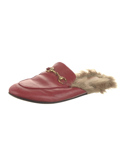 Gucci Horsebit Accent Leather Mules