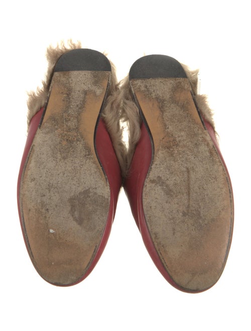 Gucci Horsebit Accent Leather Mules