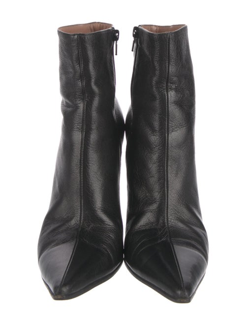 Gucci Bamboo Accent Leather Boots