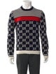 Gucci Printed Crew Neck Pullover