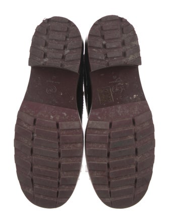 Chanel 2021 Interlocking CC Logo Combat Boots