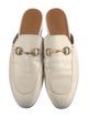 Gucci Horsebit Accent Leather Mules