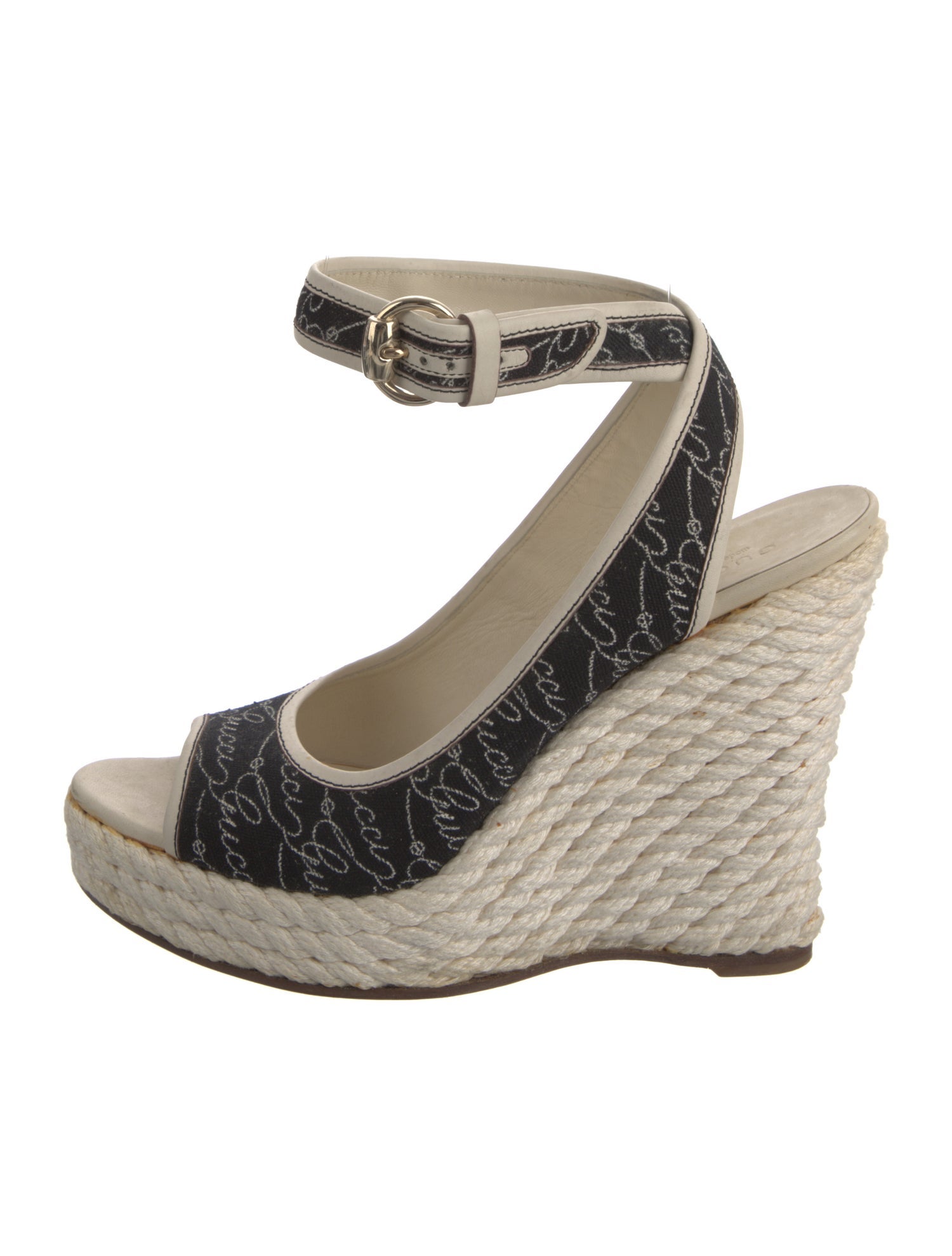 Gucci Canvas Printed Espadrilles