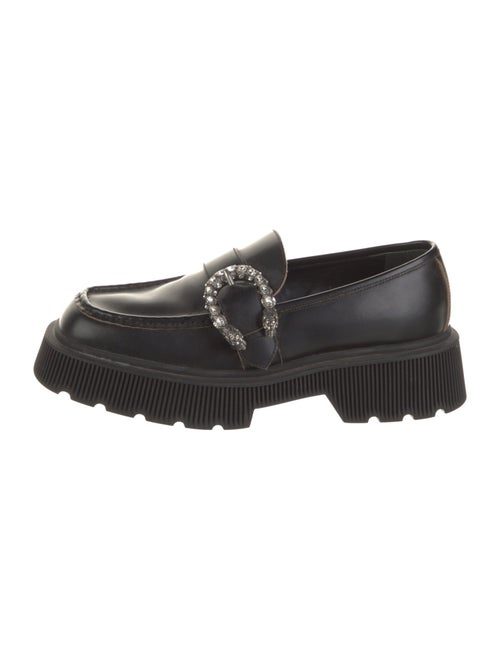 Gucci Dionysus Accent Leather Loafers