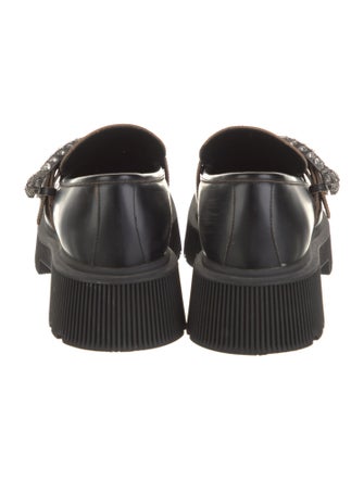 Gucci Dionysus Accent Leather Loafers