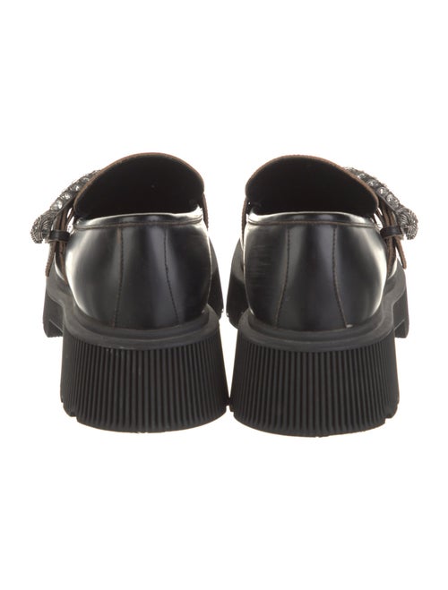 Gucci Dionysus Accent Leather Loafers
