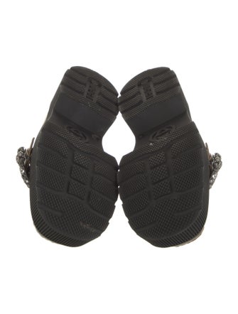 Gucci Dionysus Accent Leather Loafers