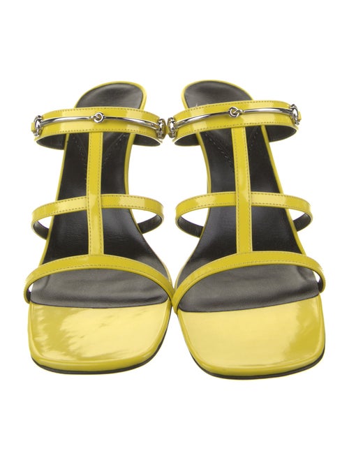 Gucci Horsebit Accent Leather Slides