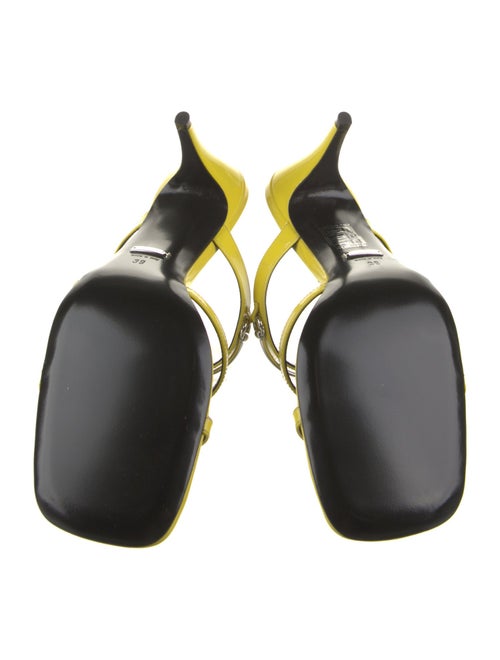 Gucci Horsebit Accent Leather Slides