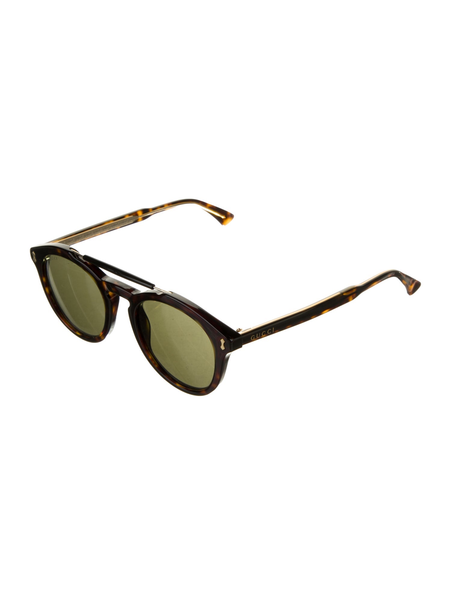 Gucci Round Tinted Sunglasses