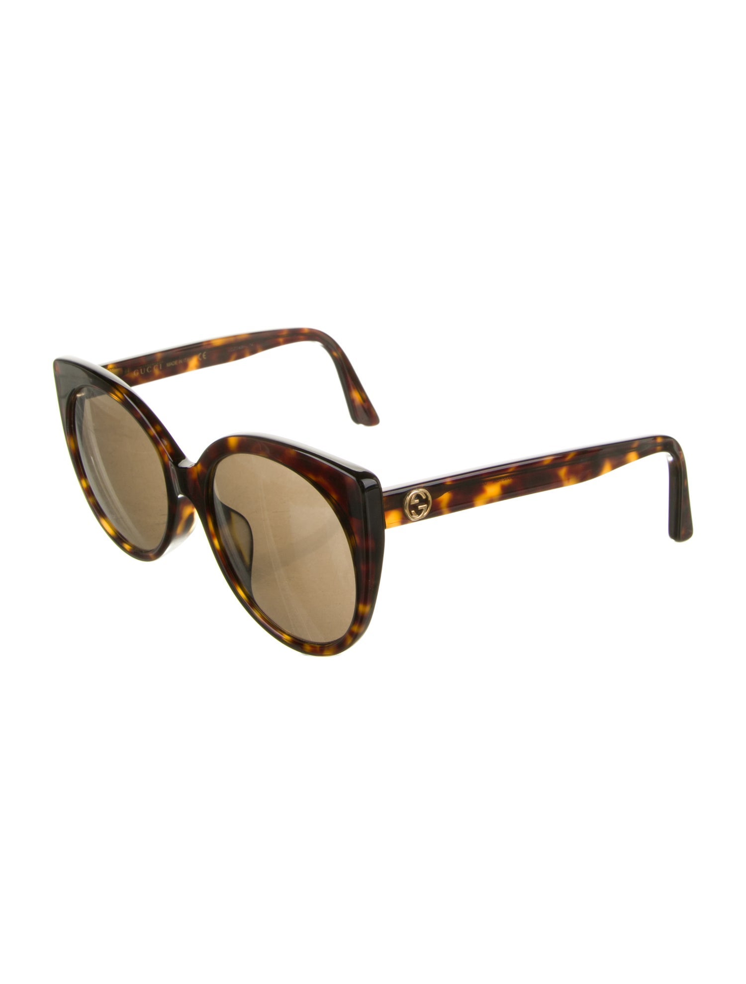 Gucci Cat-Eye Tinted Sunglasses