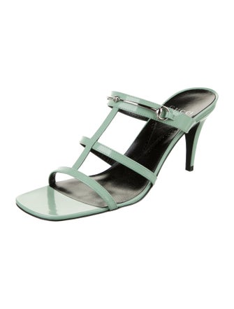 Gucci Patent Leather Slides