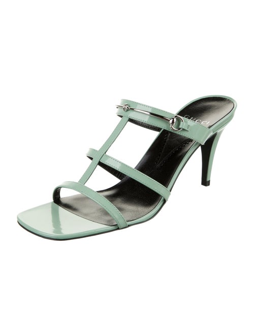 Gucci Patent Leather Slides