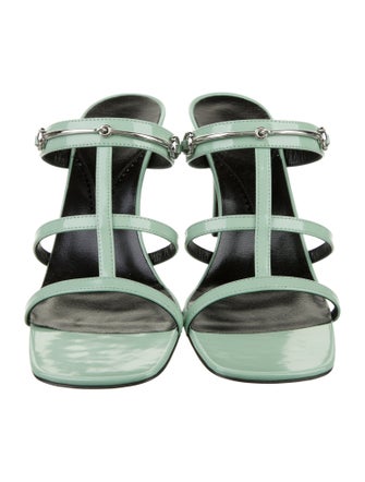 Gucci Patent Leather Slides