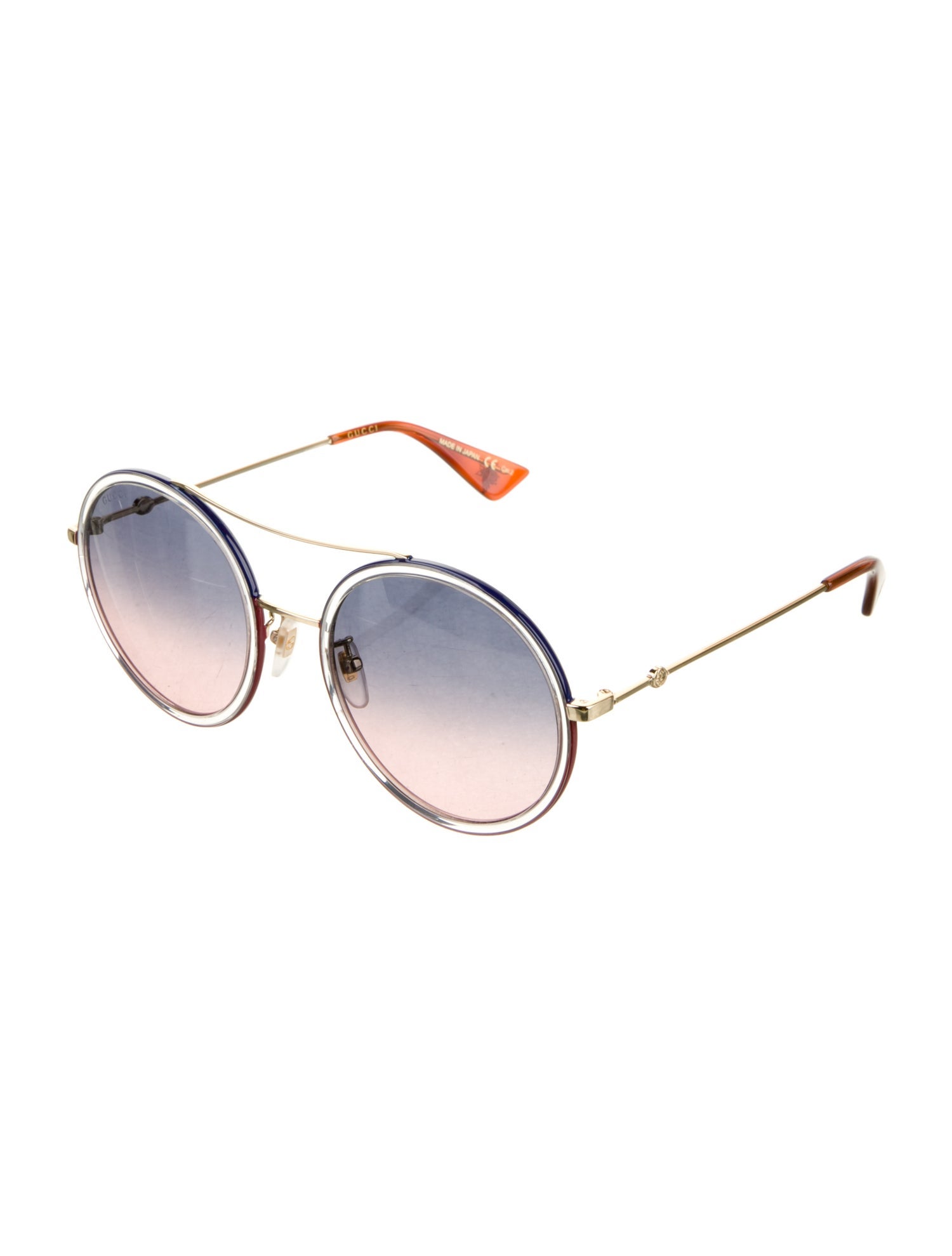 Gucci Round Gradient Sunglasses