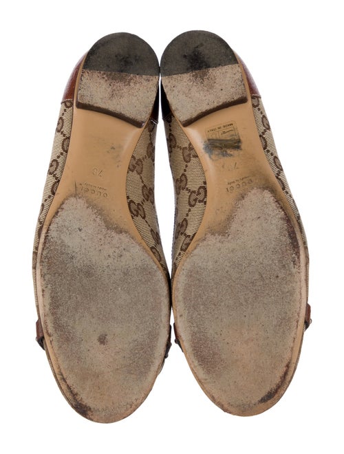 Gucci GG Canvas Canvas Ballet Flats