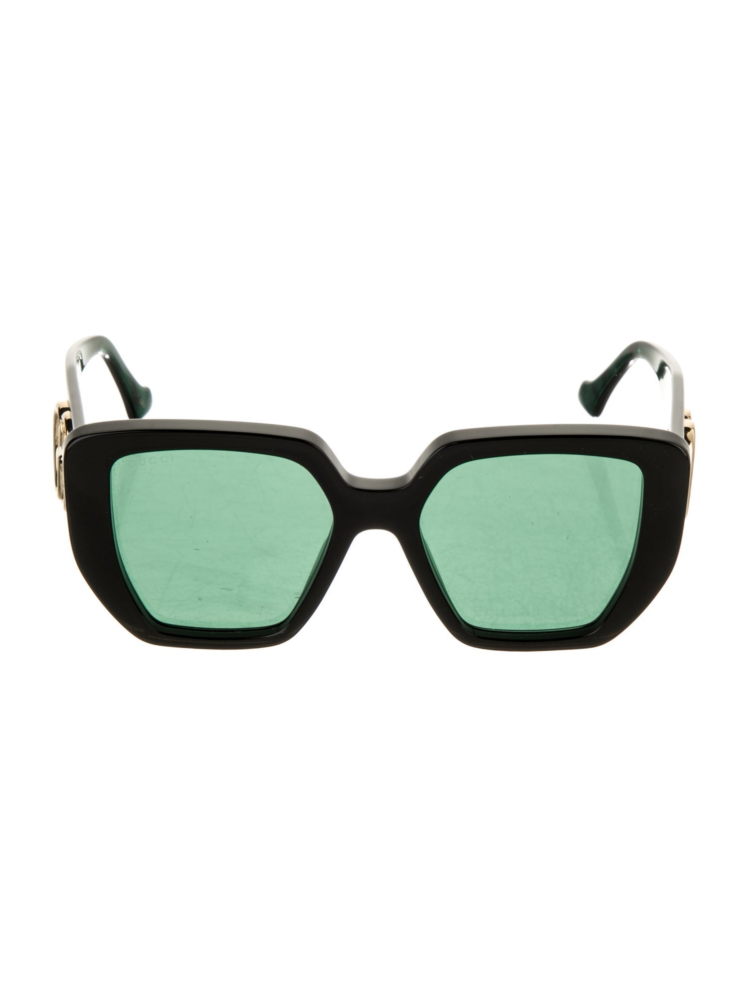 Gucci Double G Logo Oversize Sunglasses