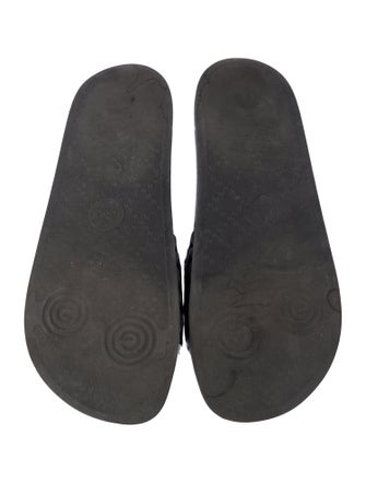 Gucci Double G Logo Rubber Slides