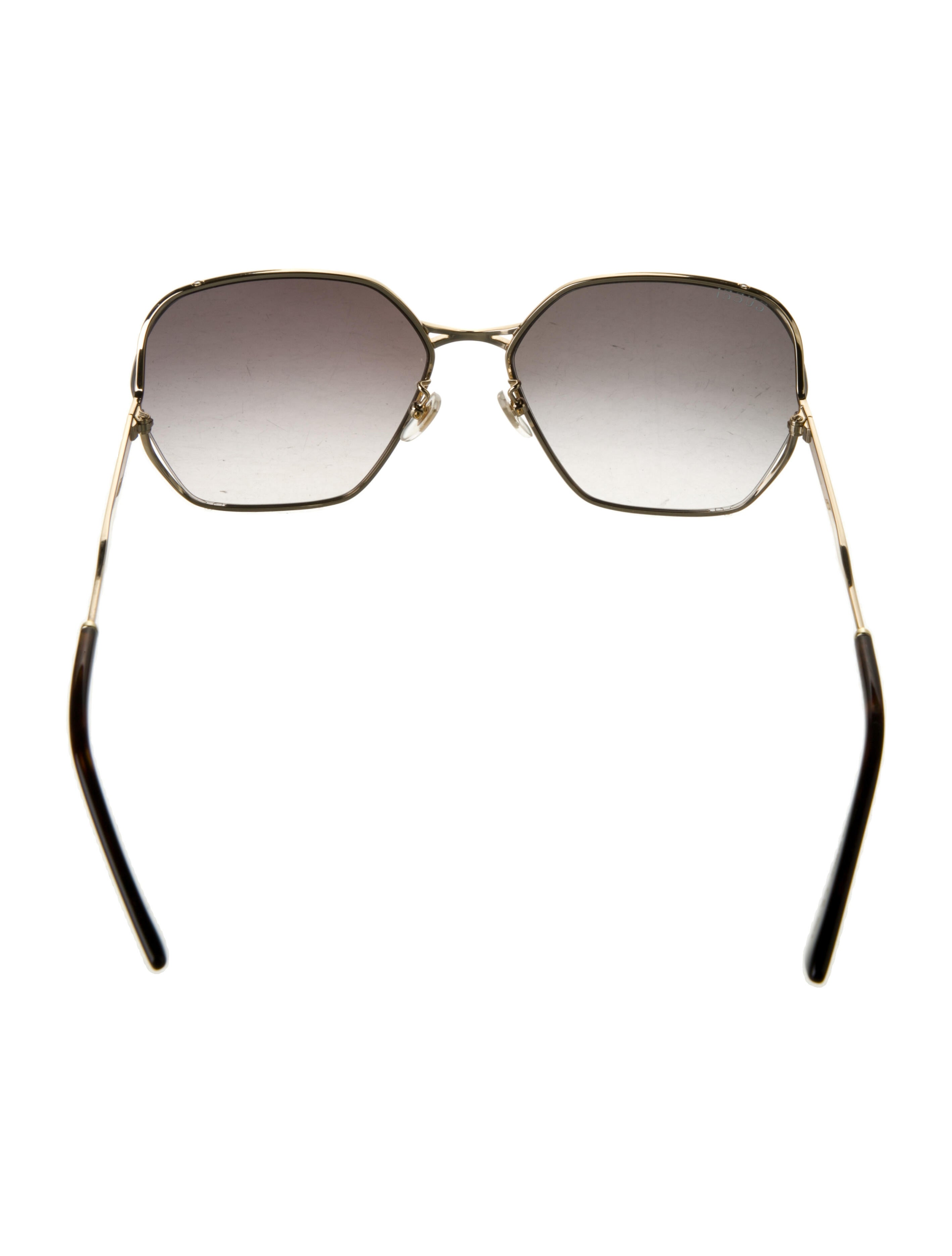 Gucci Oversize Gradient Sunglasses