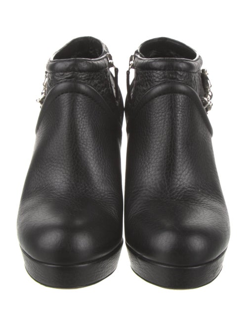 Gucci Hasler Horsebit Accent Leather Pumps