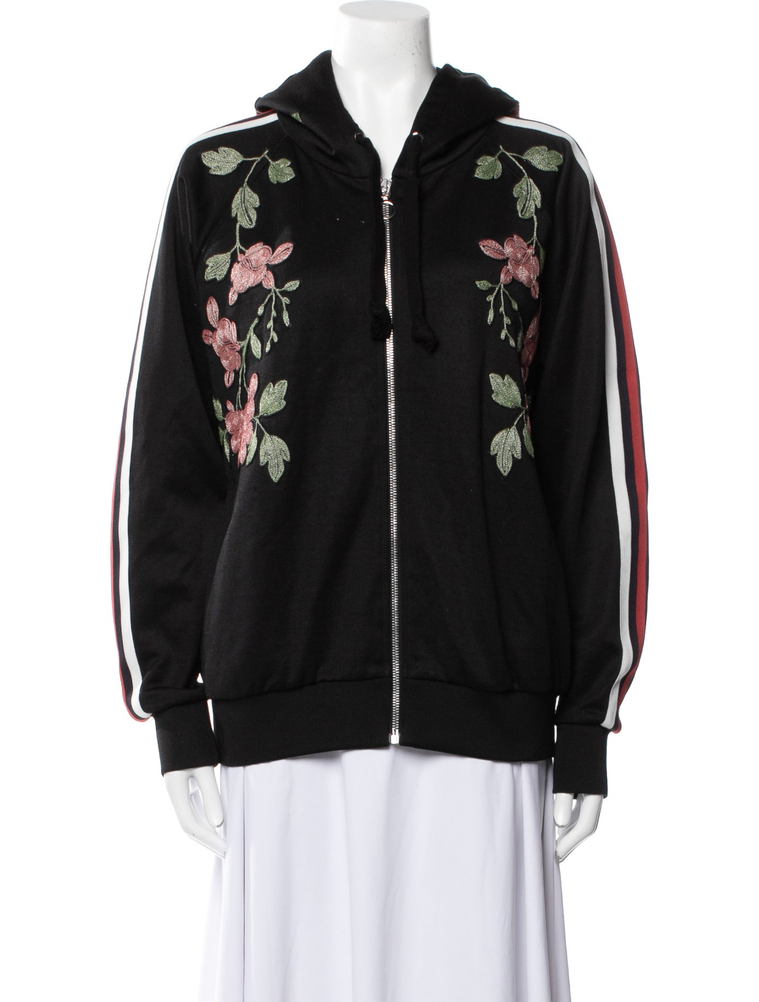 Gucci Floral Print Bomber Jacket